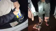 Presos com emagrecedores em meias e cuecas na BR-277