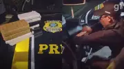 PRF apreende 13 kg de cocaína em carro em Imperatriz, no MA