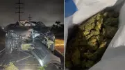 PRF apreende 4 kg de skunk após acidente em Arcoverde, PE
