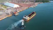 Primeira atracação de navio inicia exportações pelo litoral do Piauí