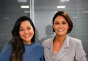Priscila Costa: pivô de disputa entre Michelle e Flávio Bolsonaro