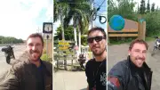 Professor tira licença não remunerada e viaja de moto do Paraná ao Alasca