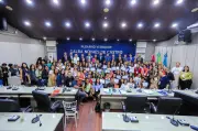 Projeto Plenarinho encerra segunda edição com posse de 32 alunos-vereadores