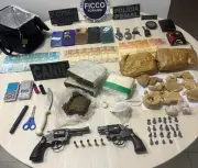 Quadrilha de tráfico presa em Rorainópolis com drogas e armas