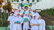 Queijo verde, amarelo e azul: estudantes mineiros criam iguaria nas cores do Brasil