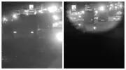 Racha entre caminhões atinge 8 carros e fere 4 em SP