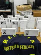 Receita do DF apreende R$ 3,2 milhões em cerveja, iPhone e cargas