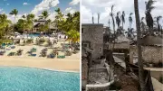 Resort no Caribe é destruído por incêndio; italiana morre e 1.700 são evacuados