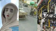 Restauração de estátuas sacras 'desfigura' imagens e vira piada