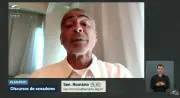 Romário participa remotamente do Senado durante Copa nos EUA