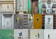 Rota do Rei: arte urbana celebra Pelé em Santos