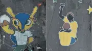 Ruas decoradas para Copa de 2026 transformam paisagem de BH
