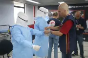 SAMU do Rio treina para transporte de pacientes com suspeita de ebola