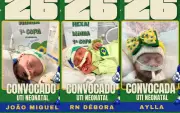 Santa Casa de Itapeva convoca recém-nascidos da UTI neonatal em campanha da Copa do Mundo
