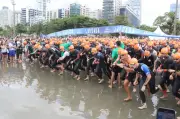 Santos recebe 2ª etapa do Troféu Brasil de Triathlon neste domingo