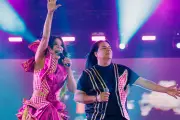 Silvânia e Berg celebram sucesso de público no Arraiá do Povo em Aracaju