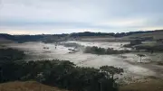 São Joaquim amanhece coberta por geada intensa nesta quarta-feira (10)