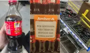 Supermercados reforçam segurança após furtos de figurinhas em garrafas de Coca-Cola
