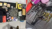 Suspeito preso com drogas e armas em Bequimão
