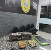Suspeito pula em rio ao tentar fugir da polícia em Muriaé