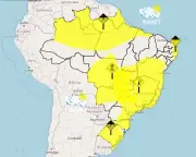 Tempo estável no Sudeste e chuvas intensas no Nordeste no sábado