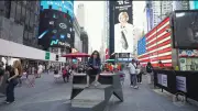 Times Square será a casa do Jornal Nacional na Copa do Mundo em Nova York