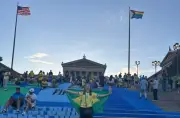 Torcedora paraibana descreve festa brasileira na Filadélfia