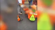 Trabalhador tem coxa esmagada por máquina em obra no Maranhão