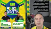 Transmissão de jogo do Brasil é cancelada no Ceará por falha em telão