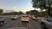 Trânsito intenso no DF antes do jogo do Brasil pela Copa 2026