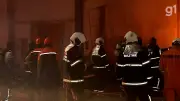 Trânsito liberado na Estrada do Araçagi após incêndio controlado em depósito