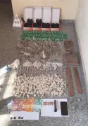 Três homens presos com drogas em Pinheiral, RJ