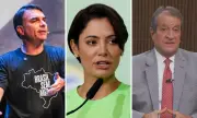 Valdemar tenta apaziguar briga entre Michelle e Flávio Bolsonaro