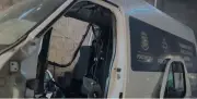Van de Porciúncula roubada com pacientes é achada em desmanche no RJ