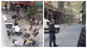 Vazamento de gás interdita rua na região da Sé, Centro de SP