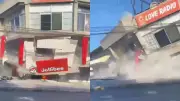 Vídeo: prédio desaba durante terremoto de 7,8 nas Filipinas; 35 mortos