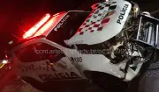 Viaturas da PM colidem na Rodovia Raposo Tavares em Palmital