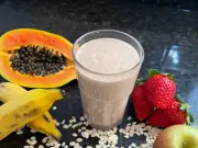 Vitamina de maçã e aveia: receita prática e nutritiva
