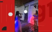 Vizinha interrompe telegrama romântico e vídeo viraliza na Bahia