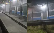 VLT pega fogo em estação no Cabo de Santo Agostinho, Grande Recife