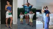 WAGs da Seleção Brasileira apostam em looks frescos para jogo em Miami