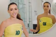 WAGs da seleção brasileira arrasam nos looks para jogo contra o Japão