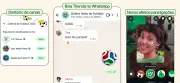 WhatsApp troca emoji de bola por Trionda e lança novidades para a Copa
