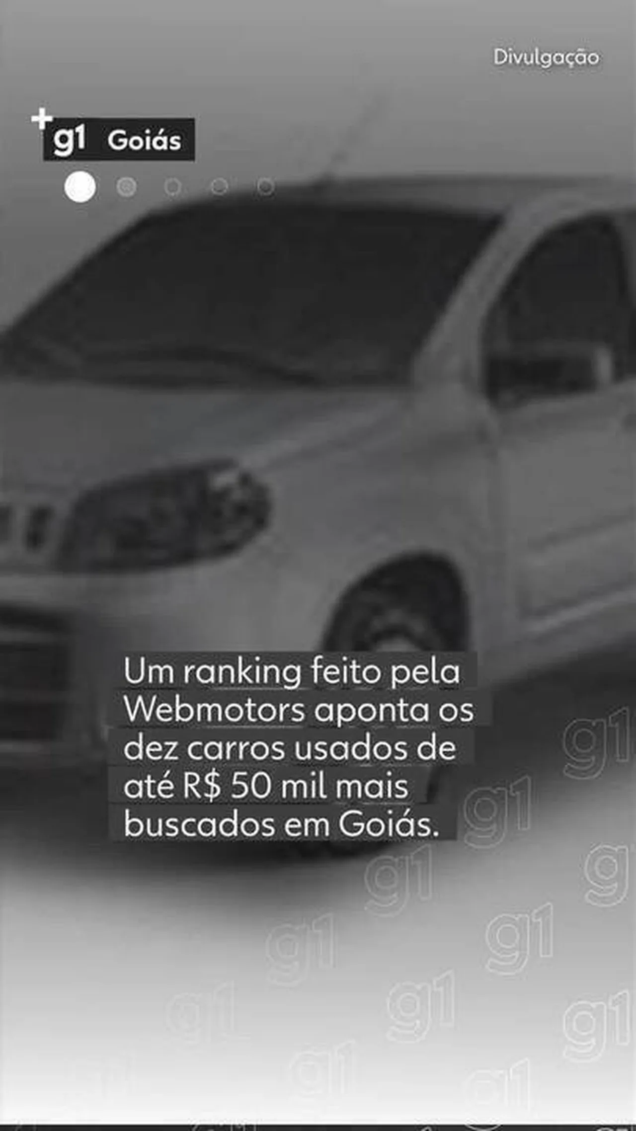 Os 10 carros usados de até R$ 50 mil mais buscados em Goiás