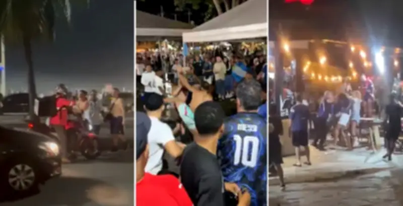 Brigas entre torcedores argentinos e brasileiros em Búzios e Copacabana