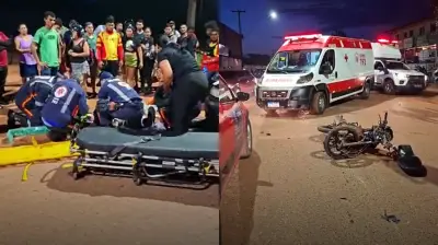 Acidente grave em Santarém deixa duas pessoas feridas na rodovia Curuá-Una