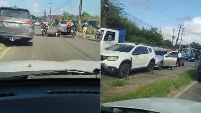 Acidentes na Estrada de Ribamar causam congestionamento na Grande São Luís