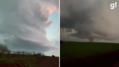 Agricultor filma tornado no RS: 'Parecia filme'; ao menos 7 feridos