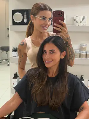 Antonella Roccuzzo renova visual antes da final da Copa do Mundo