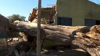 Após temporal, idosos perdem casa em Ribeirão Preto: 'Parecia terremoto'